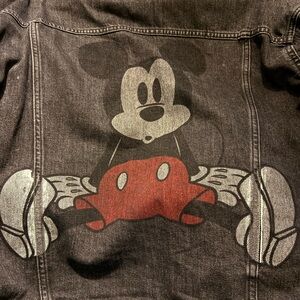 Disney woman’s black Denim Jacket